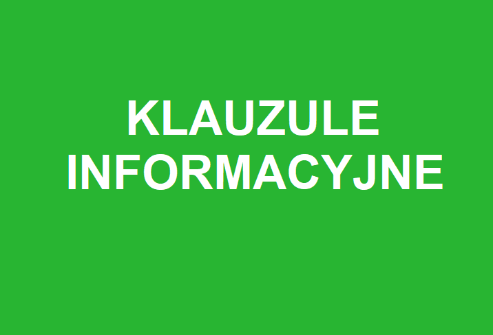 Klauzule informacyjne